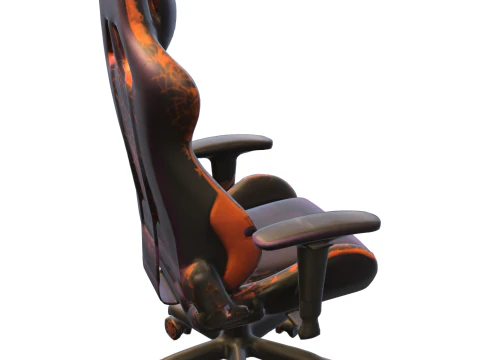 Halloween Themed Gaming Chair 3D Model