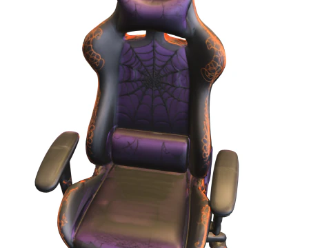 Halloween Themed Gaming Chair 3D Model