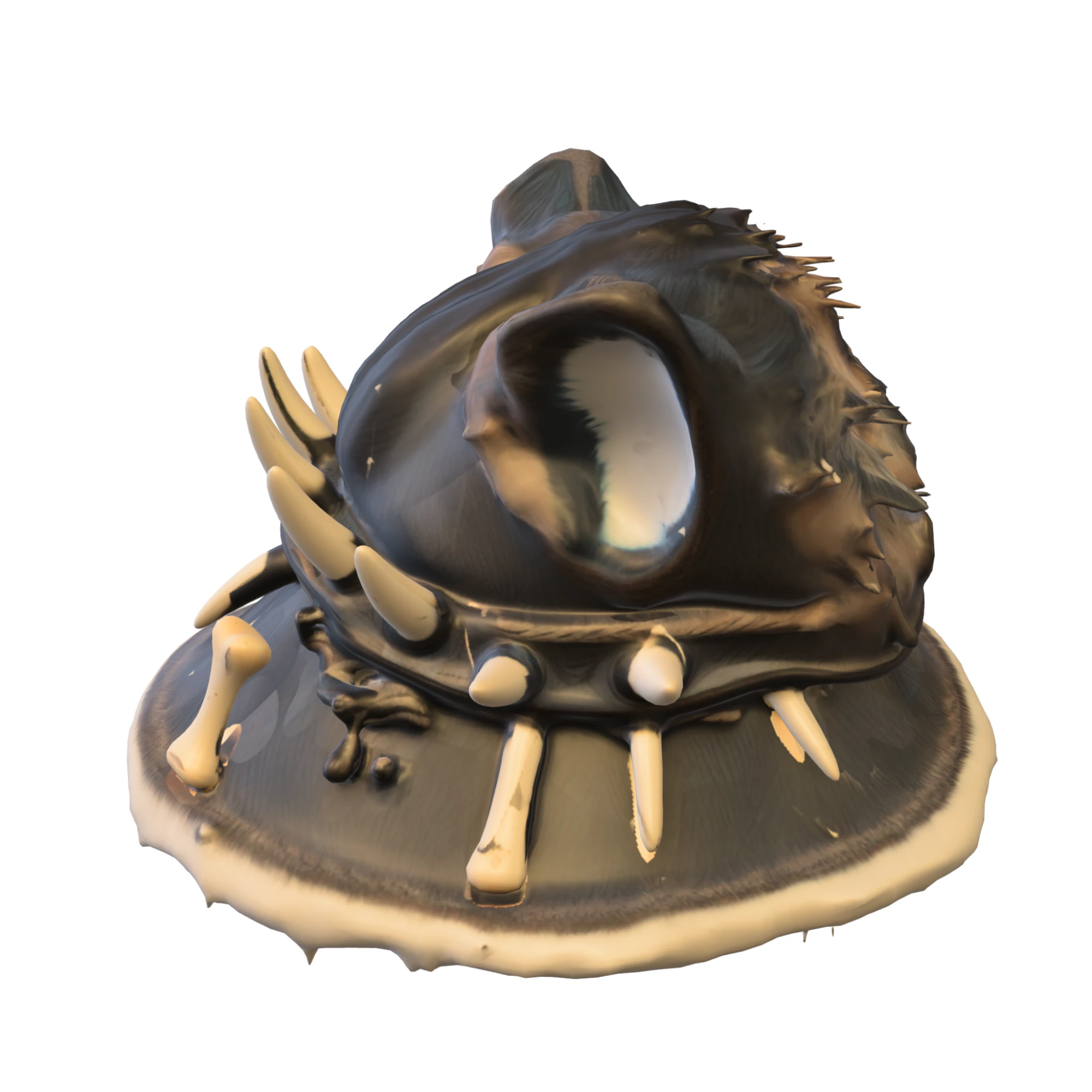Spiked Fantasy Hat 3D Model .c4d .max .obj .3ds .fbx .stl .blend 