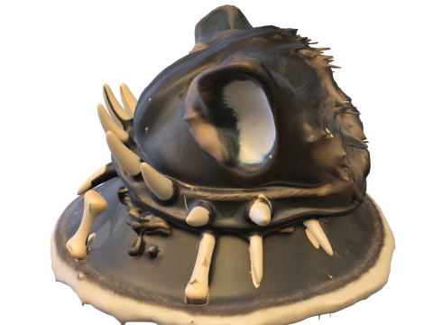 नुकीली काल्पनिक टोपी 3D मॉडल