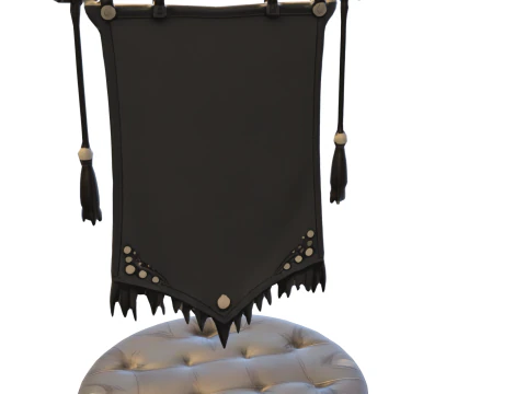 Lycan Clan Banner 3D Model
