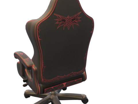 Vampire Throne Gaming Chair 3D Model