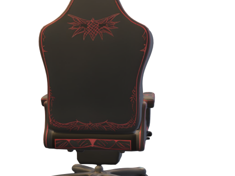 Vampire Throne Gaming Chair 3D Model