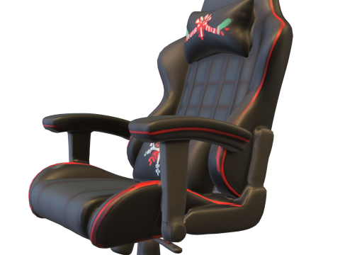 Cyber Snow Gaming Chair 3D 模型