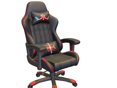 Cyber Snow Gaming Chair 3D 模型