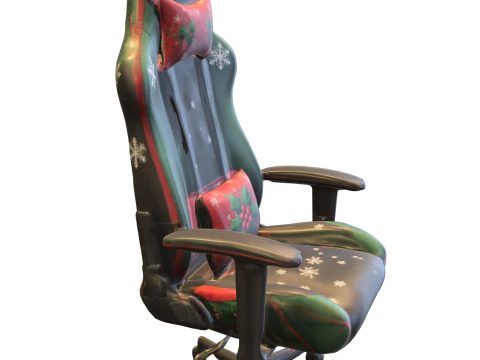 Holiday Gaming Chair 3D Model