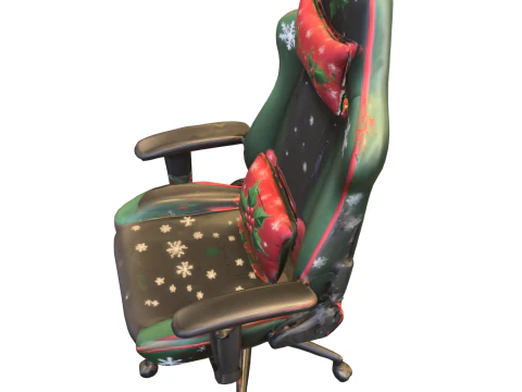 Holiday Gaming Chair 3D Model