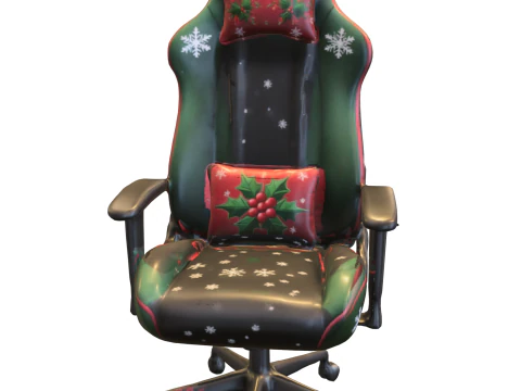 Holiday Gaming Chair 3D Model