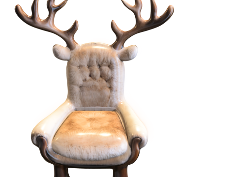 Reindeer Lodge Armchair Modelo 3D