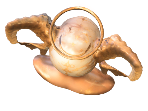 Celestial Demon Mask Bus Modello 3D