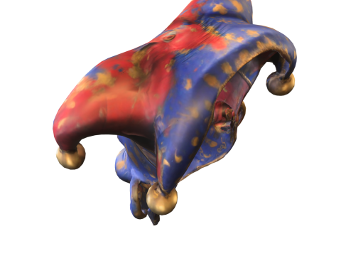 Maniac Jester Mask Modelo 3D