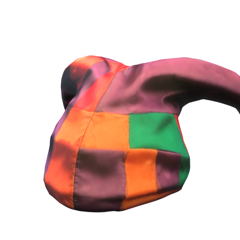 Colorful Jester Hat 3D-Modell .c4d .max .obj .3ds .fbx .stl .blend