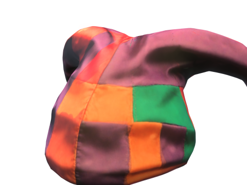 Colorful Jester Hat 3D 모델