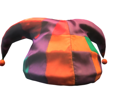 Colorful Jester Hat 3D-Modell