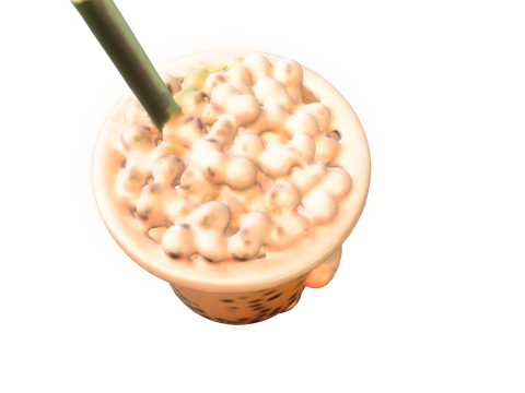 Bubble Tea Buddy Cute 3D 模型