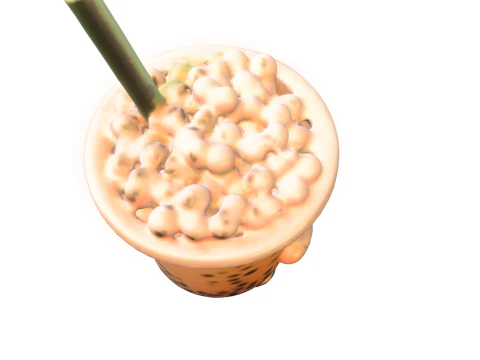 Bubble Tea Buddy Cute 3D Model