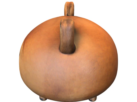 Chonk Shiba Plush 3D Model