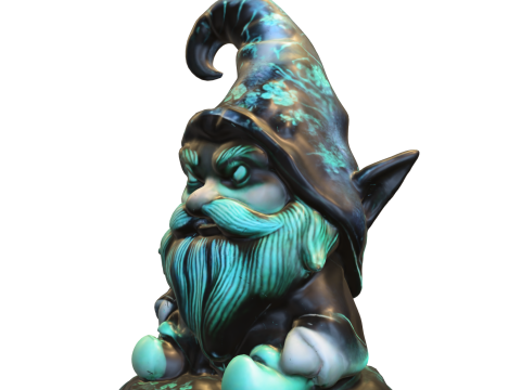 Enchanted Forest Gnome 3D 모델