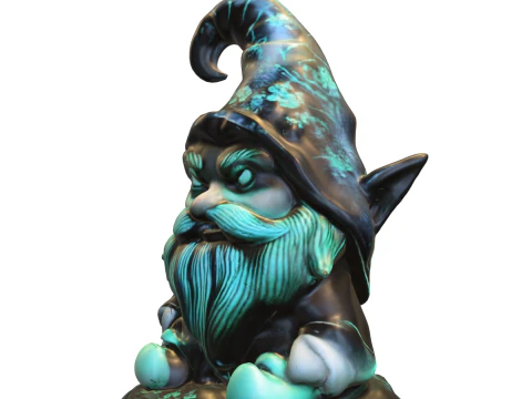 마법에 걸린 숲 노움 3D 모델