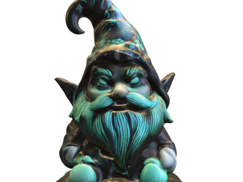 Enchanted Forest Gnome 3Dモデル