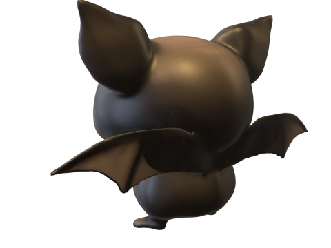 Chibi Bat Cute Stylized Bat Creature 3D मॉडल