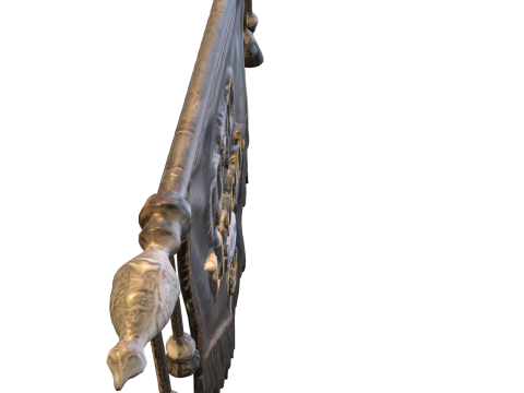 Wolf Crest Banner 3D Модель