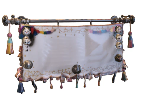Carnival Jester Banner 3D Model