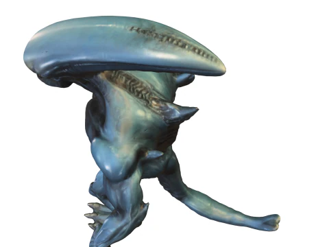 Alien Predator Warrior 3D Model