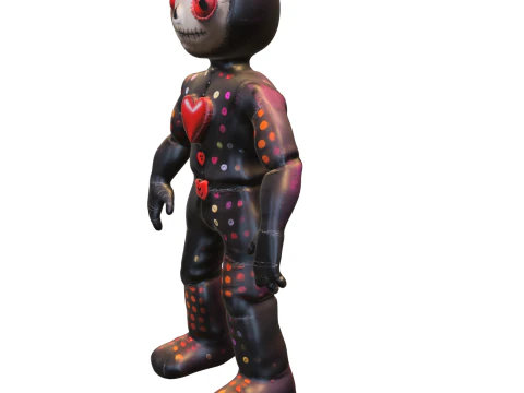 Voodoo Patch Doll 3D Model