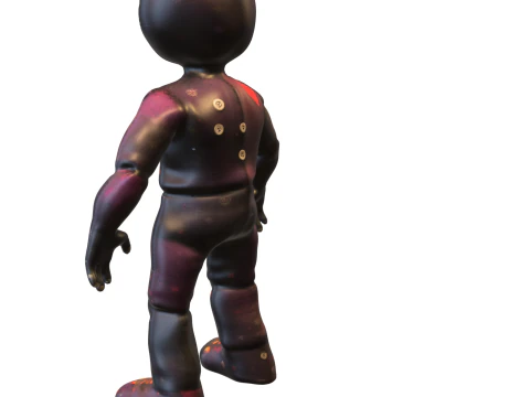 Voodoo Patch Doll 3D Model