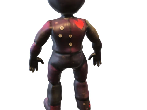 Voodoo Patch Doll 3D Model