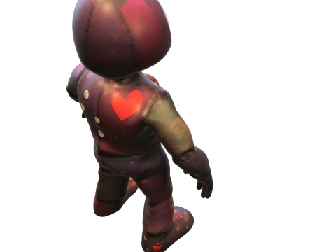 Voodoo Patch Doll 3D Model