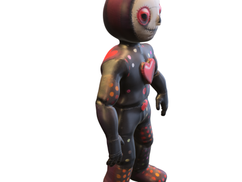 Voodoo Patch Doll 3D 模型