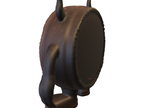 Demonic Cookie Monster 3D-Modell