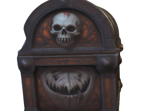 Demonic Mimic Chest 3D 모델