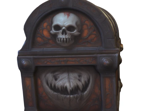 Demonic Mimic Chest 3D Model