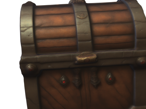Demonic Mimic Chest 3D 모델