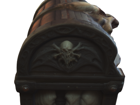 Demonic Mimic Chest 3D 모델