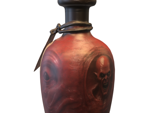 Vampire Potion Bottle 3D मॉडल