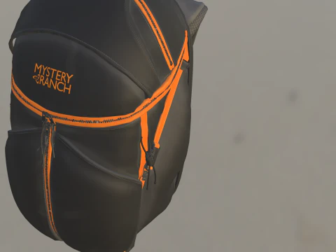 Mochila de aventura t&aacute;tica de alta qualidade Modelo 3D