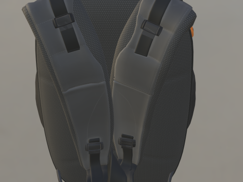 Tactical Adventure Backpack HighQuality 3Dモデル