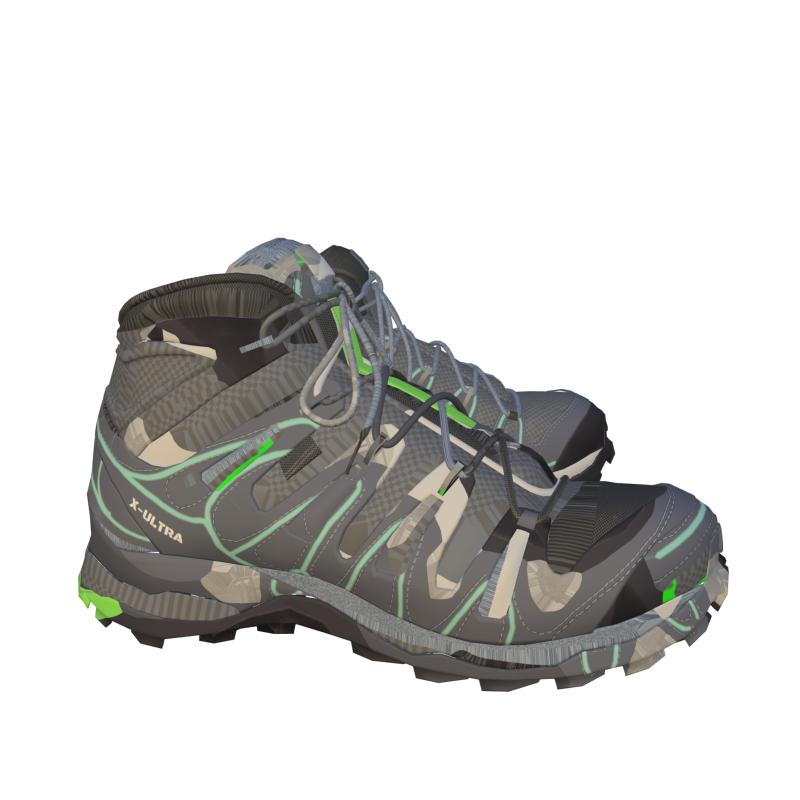 High Performance Shoes Footwear Modelo 3D .c4d .max .obj .3ds .fbx .stl .blend