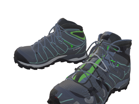 High Performance Shoes Footwear Modelo 3D