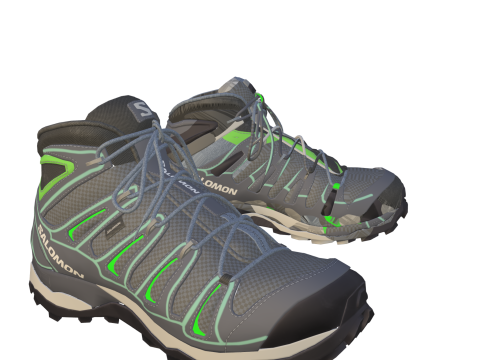 High Performance Shoes Footwear Modelo 3D