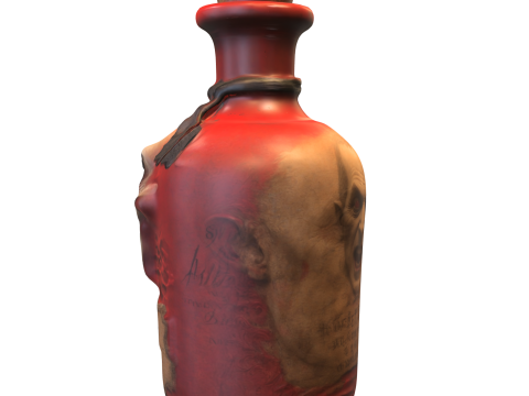 Halloween Vampire Potion Bottle 3D-Modell