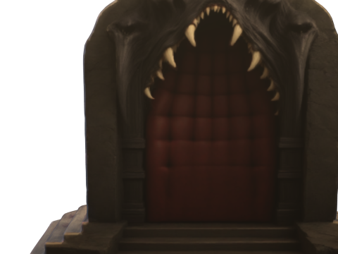 Vampire Throne of Blood Model 3D