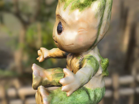 Baby groot 3D Model