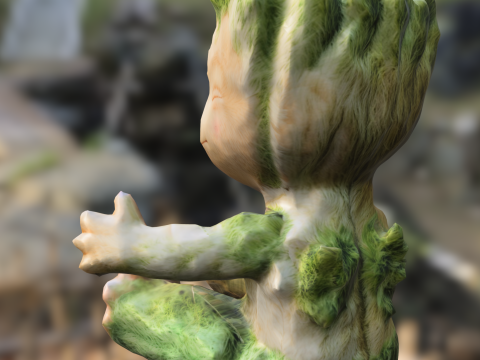 Baby groot 3D 模型