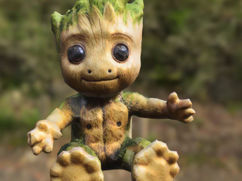Baby groot 3D Model
