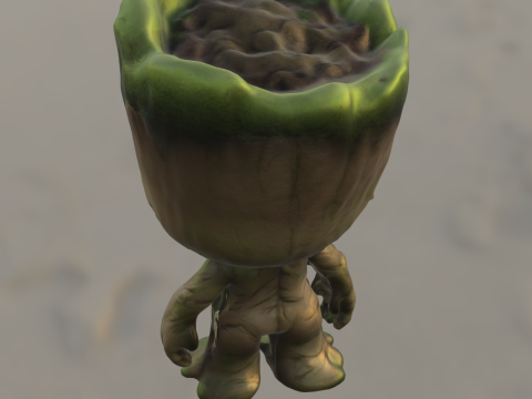 Baby Groot Modelo 3D